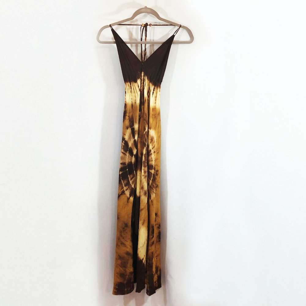 BOHO Maxi Open Back Dress